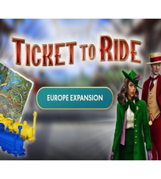 Ticket to Ride - Europe Expansion DLC Steam Key GLOBAL